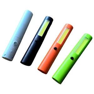 Mini COB Led Small Flashlight Custom Plastic Hot Sell Flashlight Torch Custom logo with Magnet