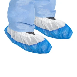 Cpe Shoe Cover Elastic Shoe Covers Protective Medical Cpe Safety Shoes Covers OEM