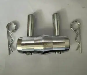 Young Stage Silver Oval Aluminum Truss Accessories Connectors Quick Installation for Stage Lighting Truss Display System Model