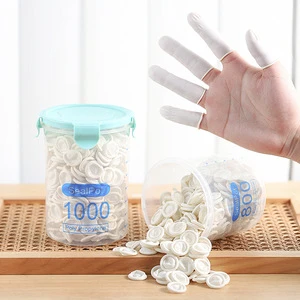 Disposable White Anti-Static Latex Finger Cots Waterproof and Anti-Slip Disposable Hand Gloves Safety Product