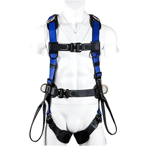 ANSI European Standard Five-Point Full-Body Double Hook Security Belt High-Altitude Work Rescue Fall Protection Durable Safety