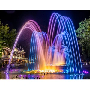 Outdoor Indoor Swimming Pool Dancing Music Water Fountain For Pool Pond