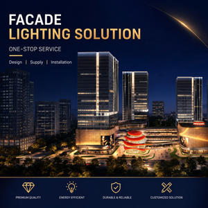 Custom Architectural Lighting Service Supplier Outdoor Hotel Shopping Center Supermarket Hospital Surface Light Design