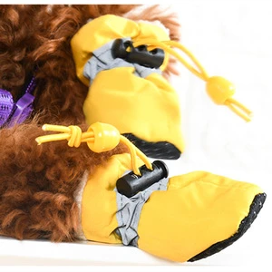 Direct Manufacturer Cloth Soft-soled Waterproof Non-slip Dog Shoespaw-protecting Teddy Pomeranian Poodle Bichon Shoe Covers