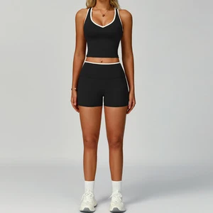 Custom Women's Plus Size High Support Yoga Brassiere for Running Gym Activewear with Front Logo Slim Fit
