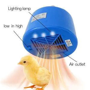 Energy Saving Chicken Warm Lamp New Design 100w-300w Infrared LED Poultry Heat Lamp Made of Plastic