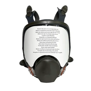 Reusable and Washable Chemical Resistant Full Face Organic Vapor Respirator Mask OEM, Large Size 6900