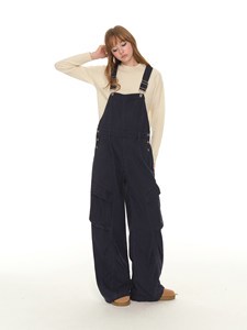 Women's Denim Overalls Strapless Sexy Wide Leg Button Mid Waist Loose Fit Streetwear Autumn Solid Y2K Breathable