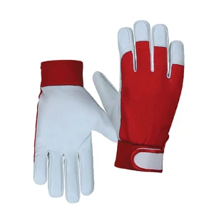 Premium Quality Synthetic Leather Amara Mechanic Gloves Industrial Safety Personal Protective Durability Gardening Gloves