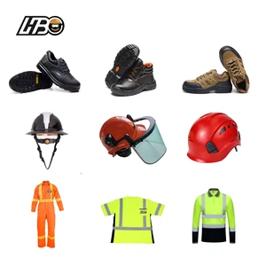 HBC PPE Hot Sale Industry Safety Shoes Wear Resistant Lightweight Industrial Construction Safety Shoes High Quality PPE