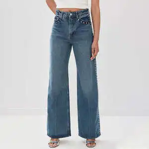 Flattering Fit Womens Denim Jeans Suitable For Casual Styling And Daily Wear