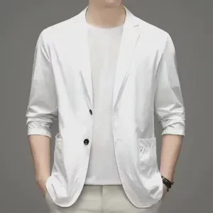 Summer New Suit Men's Casual Suit Lightweight Spring Autumn Single West Jacket Top