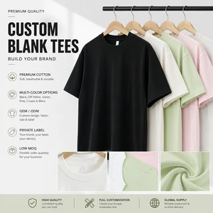 Super Heavy 330gsm Cotton Casual Mens T-Shirt High-Quality Oversized Streetwear