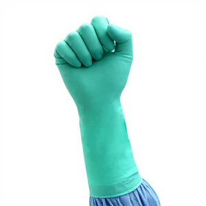 Unrivaled Safety Powder-free Disposable Nitrile Gloves Sterile Radiation Sterilized Tear Resistant ISO Certified Hospital Nurses