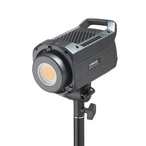 VISICO Factory Price Portable Mini 200W 2700-6500K Bi-Color LED Video Light Continuous Light COB LED Spotlight for Photography