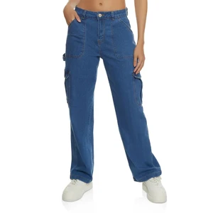 2026 Wholesale Plus Size Ladies Cargo Pants High Waisted Baggy Jogger Trousers and Pants With Sides Pockets