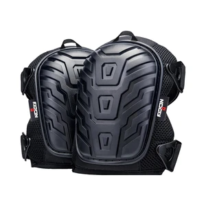 Professional Gel Knee Pads Soft Foam Gel Cushion Heavy Duty Cap Reinforced Adjustable Straps Military-Grade Safety Gloves