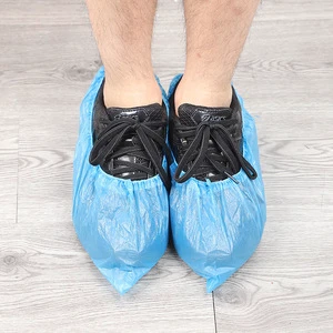 Disposable Safety Shoe Covers Thickened Waterproof Wear-Resistant Anti-Slip Design for Indoor Use for Students Computer