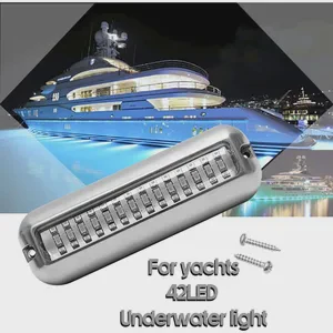 LED Underwater Light 21W 643LM IP68 Waterproof for Yacht Boat Pool Accessory