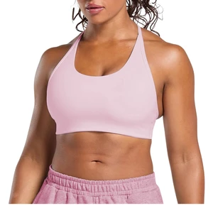 High Impact Sports Bra for Women Crisscross Back Yoga Workout Bra Fitness Activewear Custom OEM Manufacturer