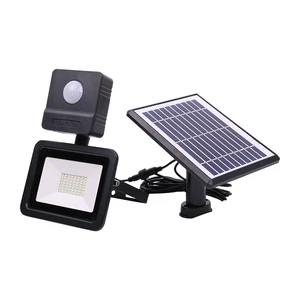 High Quality IP65 Rated Aluminum Motion Sensor LED Solar Wall Light 6000K Daylight Outdoor Eco-friendly Lithium Battery 2-Year