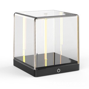 Creative Portable Touch Floating Night Lamp Rechargeable Magnetic Anti-Gravity LED Decorative Light Warm Light for Hotel Bedroom