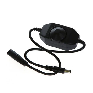 LED Dimmer Switch Brightness Adjust Controller for 2835 3014 3528 5050 5630 5730 12V 24V Single Color LED Strip Light