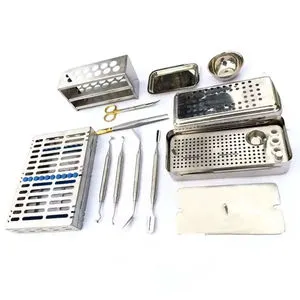 Electric Dental PRF Box GRF System Platelet Rich Fibrin Set Implant Surgery Membrane Kit Organizing Cassette Stainless Steel
