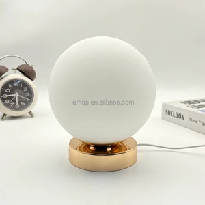 Minimalist Creative Bestselling Glass Night Light Eye-Friendly Romantic Ambient Lamp for Coffee Bar Decoration