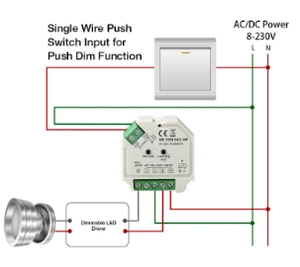 400W AC RF Triac Dimmer