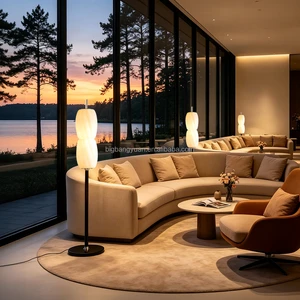 B2B Floor Lamp Factory Customizable LED Standing Light For Hotel Villa & Restaurant Projects Floor Lamp Standing Modern