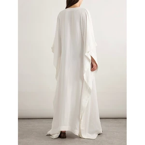 Long Hawaiian Sarong Beach Custom Solid Color Maxi Cover-Up Natural Casual Breathable Front for Summer Beach Outings OEM Service