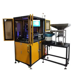 JDH Intelligent Nut Quality Sorter Glass Disc 4-/BASLER Camera Optical Inspection Machine CCD Visual Screening 0.01mm