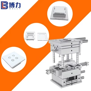 Custom High-precision Smart Home Plastic LED Mirror Touch Dimmer Switch Housing Mold BOLLY Brand ISO9001 Certified