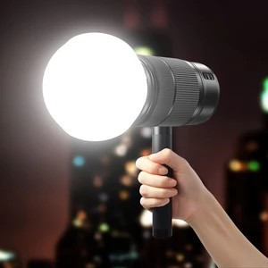 OEM L60RGB 60W LED Spotlight Video Light 10000mah Full COB Camera Lighting for Photography & Live Streaming