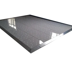 Whole Sale Starlit LED Dance Floor Led Dance Floor DJ Disco Nightclub DMX 3D Time Tunnel RGB LED Light Dance Floor