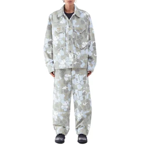 Trendy New Two-piece Unisex Custom logo Casual Tracksuit Set Straight Leg Sweatsuit Unisex 2 Piece Sets