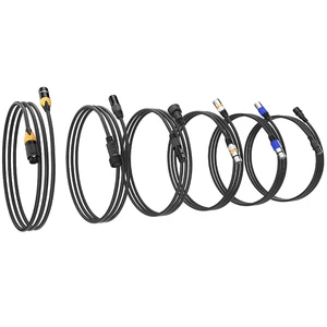 SHEHDS 3-Pin XLR Signal Cable Stage Lighting Accessories DMX Link for Professional Stage Light
