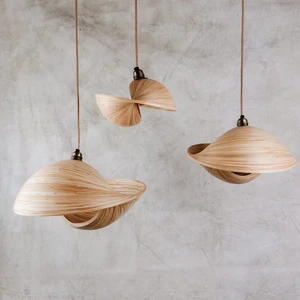 Unique Handcrafted Bamboo Lampshade Pendant Light