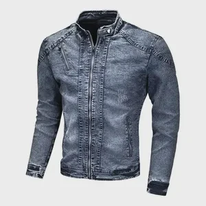Perfect Style Spring Men Denim Jacket Light Weight Breathable Windproof Quick Dry Vintage Custom Logo High-quality Competitive