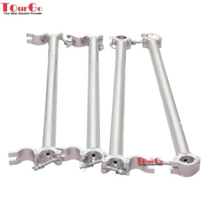 Aluminum Double Clamp Lighting Hook Truss Bracket for Stage Lighting Moving Head Light Spotlight
