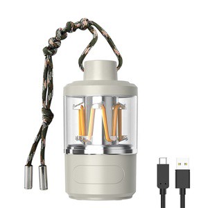 ASAFEE Hot Sale Rechargeable LED Portable Camping Lantern Light Vintage Outdoor LED Lamp for Camping