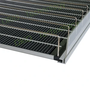 Drink Pusher Small MOQ Soda Glides Gravity Flow System Shelf Roller Liquor Store Cooler Shelving For Refrigerator Shelf Trays