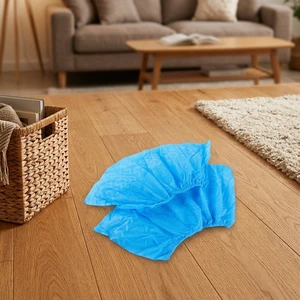 Disposable Shoe Covers Non Woven PP Non-skid CE Certified Waterproof Protective Shoes Cover CUSTOM Brand