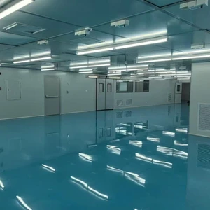 SHARBON New Stationary Clean Room Booth HEPA Filter Stainless Steel 304 Aluminum Sandwich Panels 875 CFM Airflow Laboratory