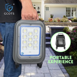 GCOTS 3W 6W Portable LED Flood Work Light Rechargeable Handheld Lamp FWater Proof Outdoor Camping And Car Charging