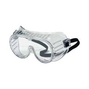 High Quality ANSI/CE Certified Eye Protection Safety Goggles with Metal Frame High Impact PC Lens for Chemical Laboratory Work