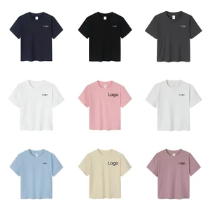 2026 High Quality Woman Printing Custom Fashion Vintage Oversize Plain T-shirts