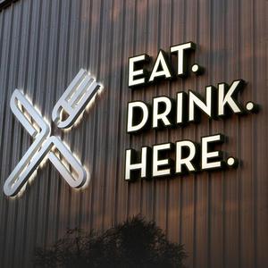 Custom Front Lit Channel Letters LED Barber Shop Sign Board Acrylic Face Illuminated Storefront Letters For Business Hair Salon
