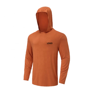 Men's Breathable Moisture Wicking Quick Dry Waterproof UV Protection UPF 50 Plus Size Spandex Bamboo Fiber 180g Fishing